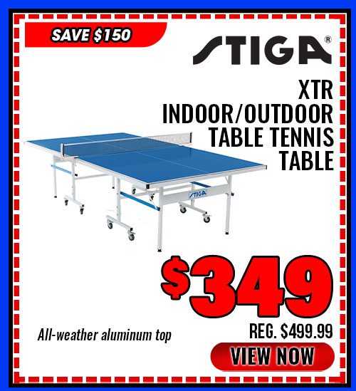 Stiga XTR Indoor/Outdoor Table Tennis Table