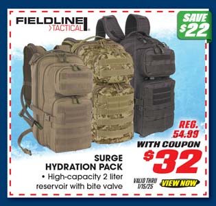 Fieldline Surge Tactical Hydration Backpack