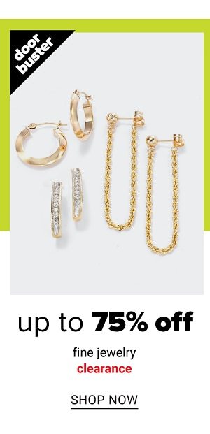 Up to 75% off fine jewelry clearance - Shop Now