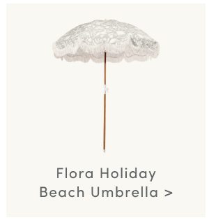 Flora Holiday Beach Umbrella