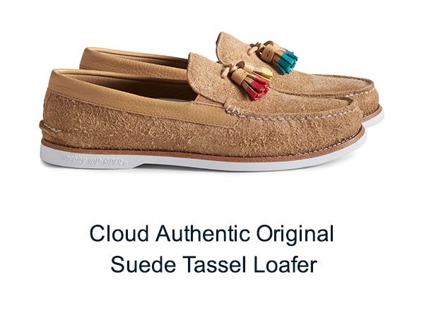 Cloud Authentic Original Suede Tassel Loafer