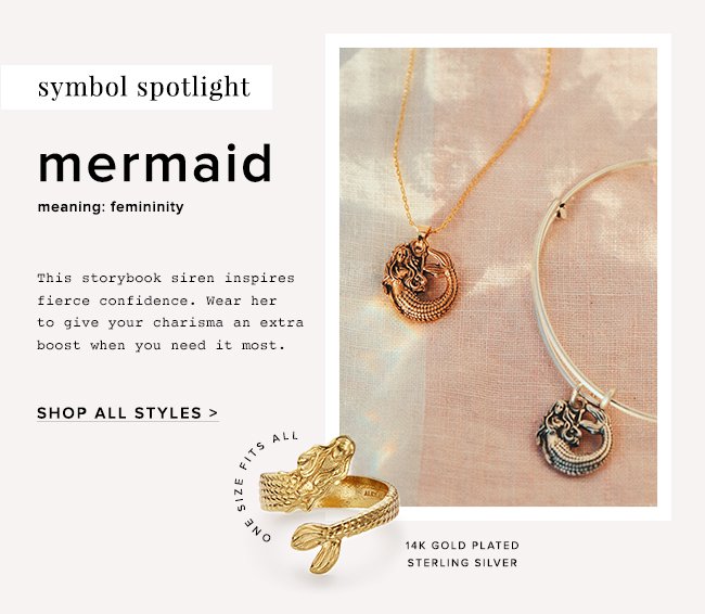 Shop all Mermaid charm styles, from bangles to necklaces and more.