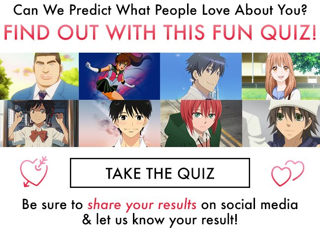 Valentine's Day Personality Quiz! Which One Are You? - Right Stuf Anime  Email Archive