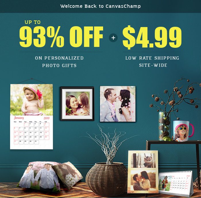 Up-To 93% OFF on Personalized Photo Gifts