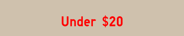 HEADER 1 - UNDER $20