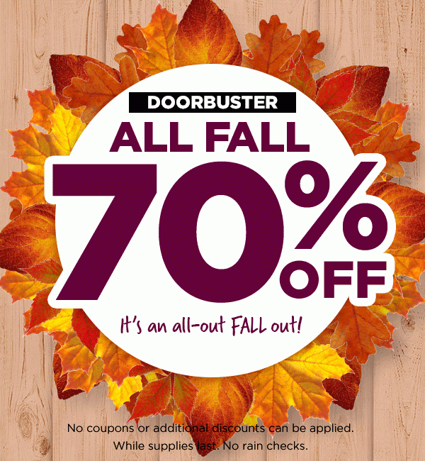 All Fall Up to 70% Off