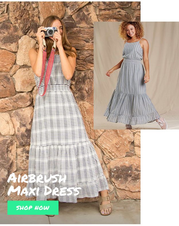 Shop Airbrush Maxi Dress