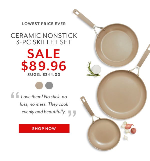 Ceramic Nonstick 3-PC Set