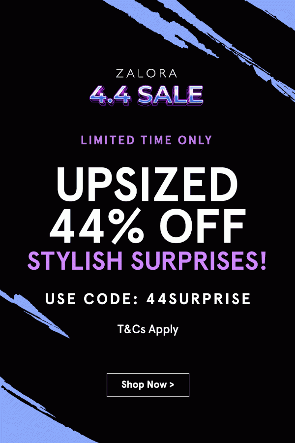 Extra Upsized 44% Off!