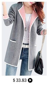 Long Sleeve Open Front Grey Cardigan