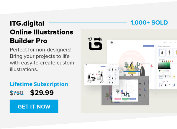 itg digital Illustration | shop now