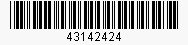 Code: 43142424