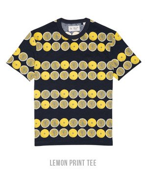 LEMON PRINT TEE