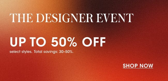 The Designer Event - up to 50% off