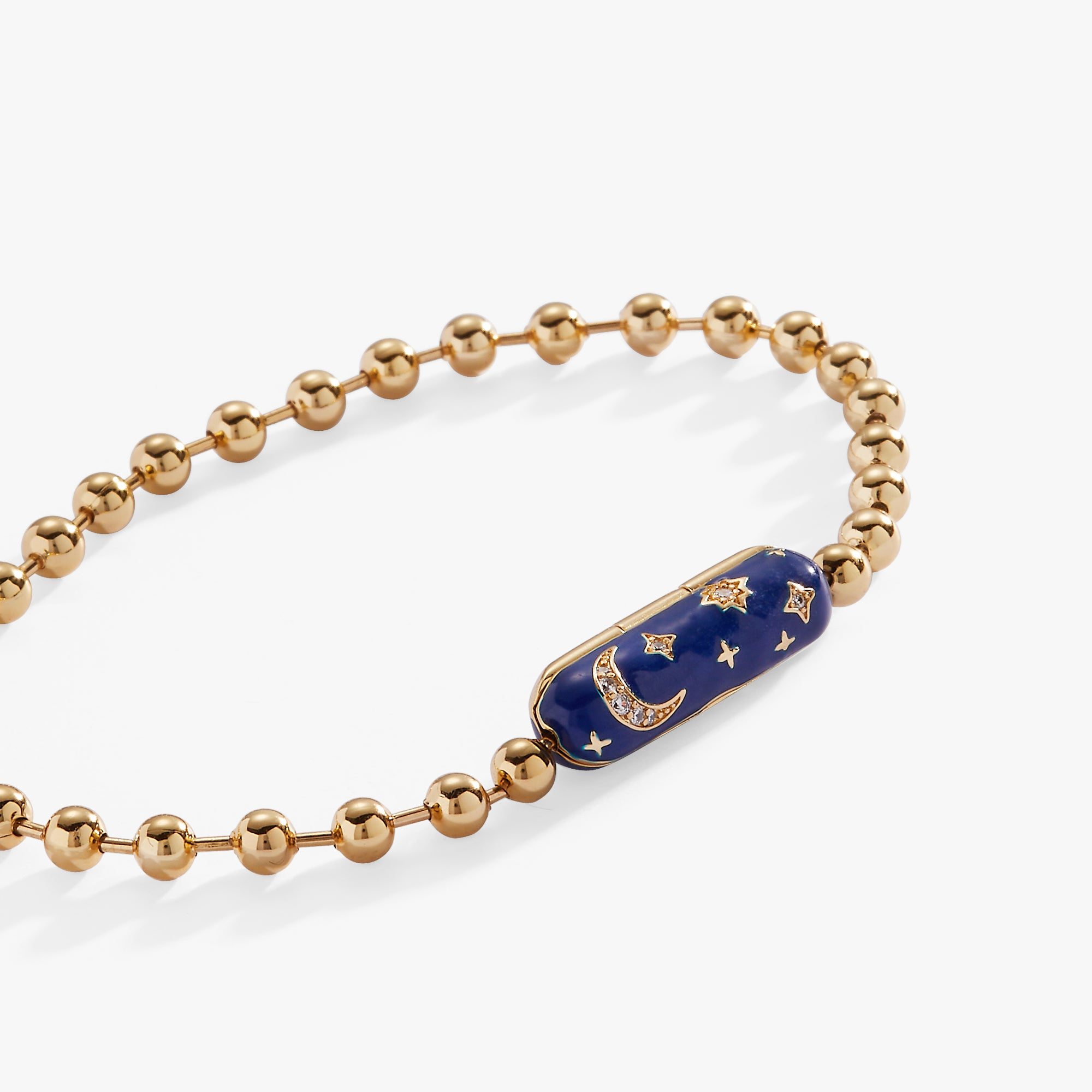 Image of Starry Night Barrel Closure Bracelet