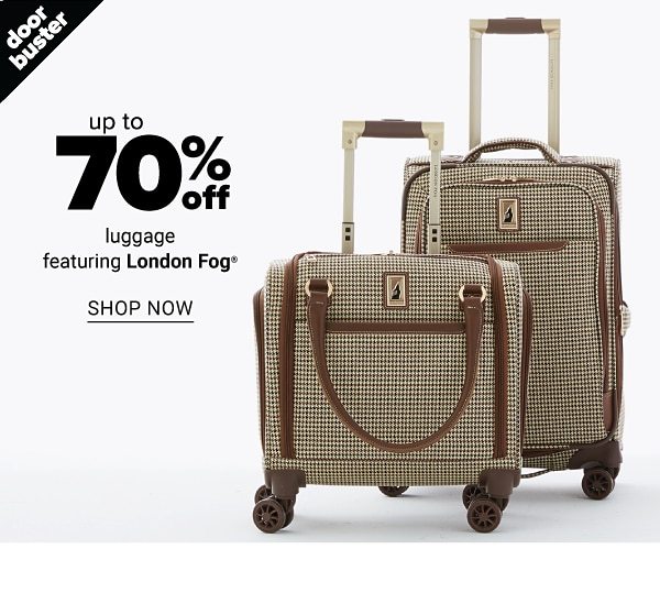 Up to 70% off Luggage featuring London Fog - Shop Now