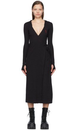 Marine Serre - SSENSE Exclusive Black Robe