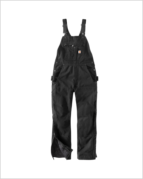 WOMEN'S WASHED DUCK INSULATED BIB OVERALL