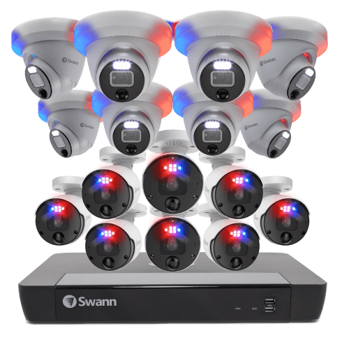 16 Camera 16 Channel 4K Ultra HD Pro Enforcer™ NVR Security System - SONVK-1689808B8D