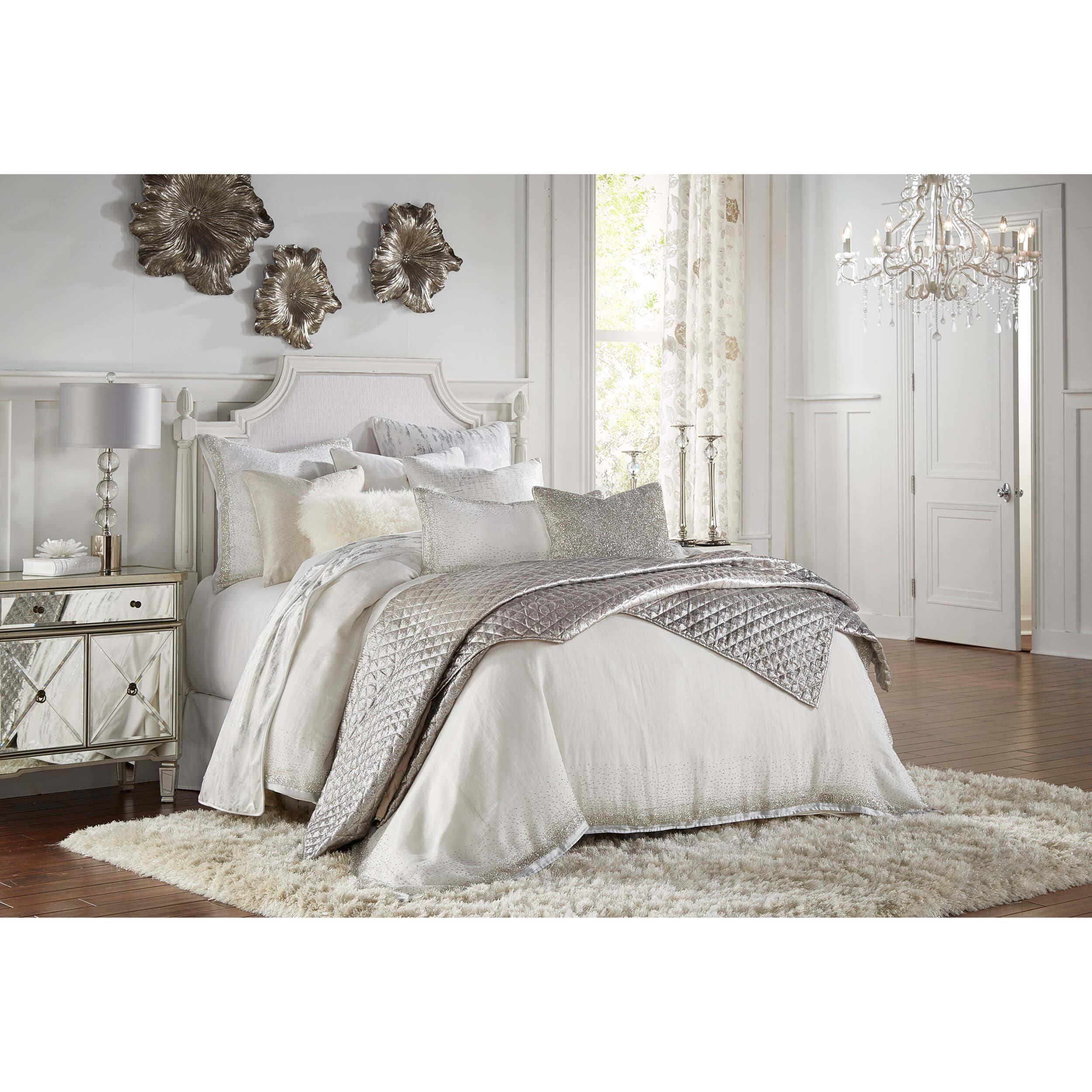 Image of Celestia Duvet Cover, Ivory