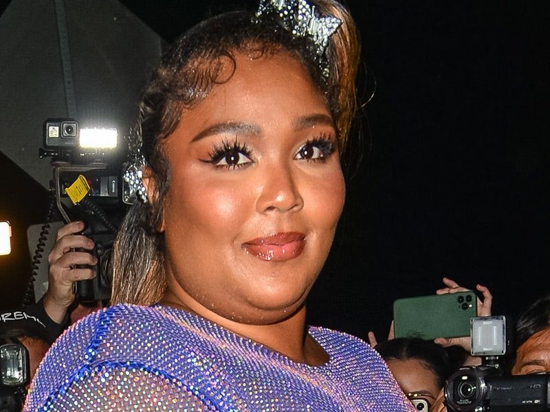 Lizzo is seen on October 12, 2021 in Los Angeles, California. 