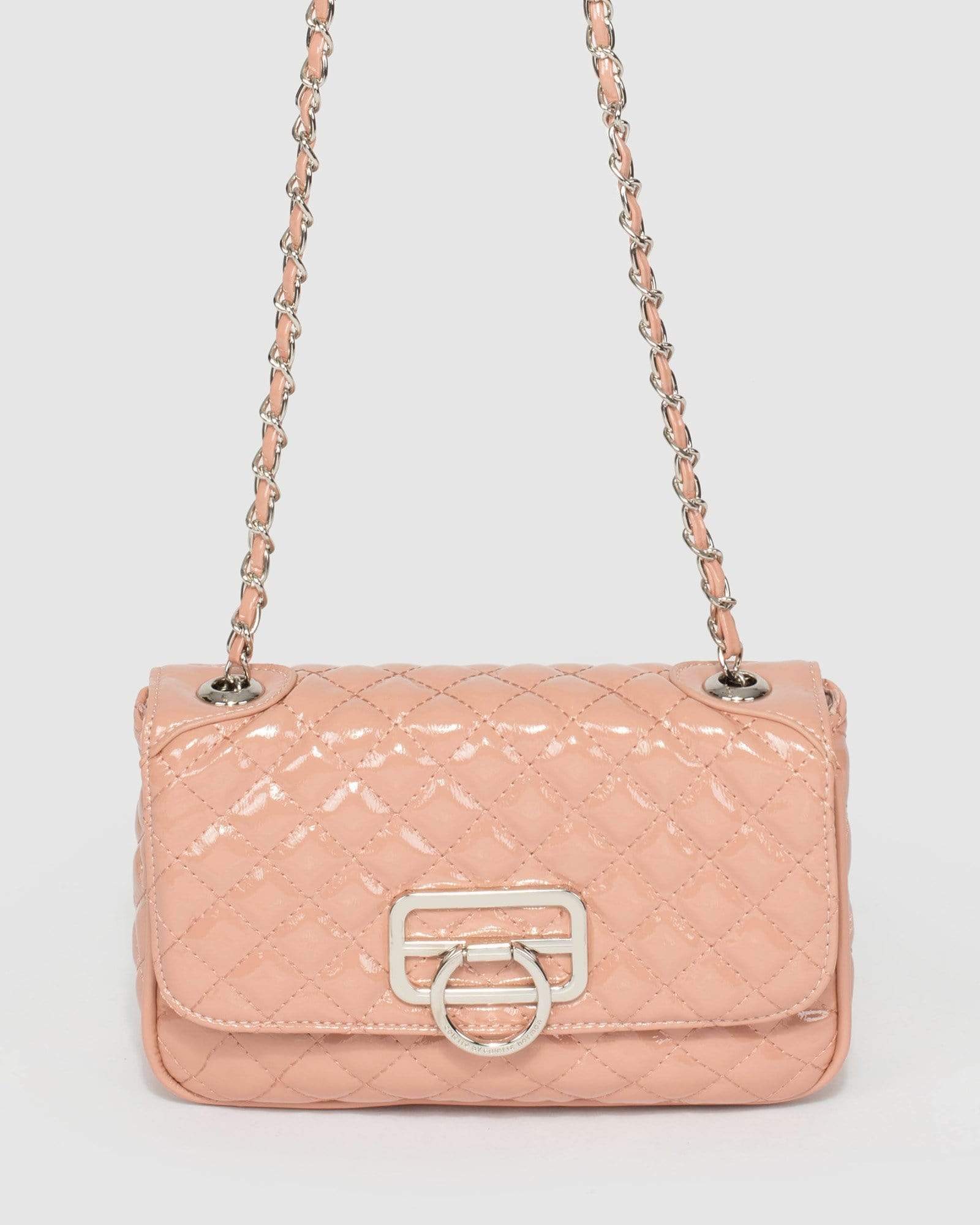 Image of Pink Maeve Ring Crossbody Bag