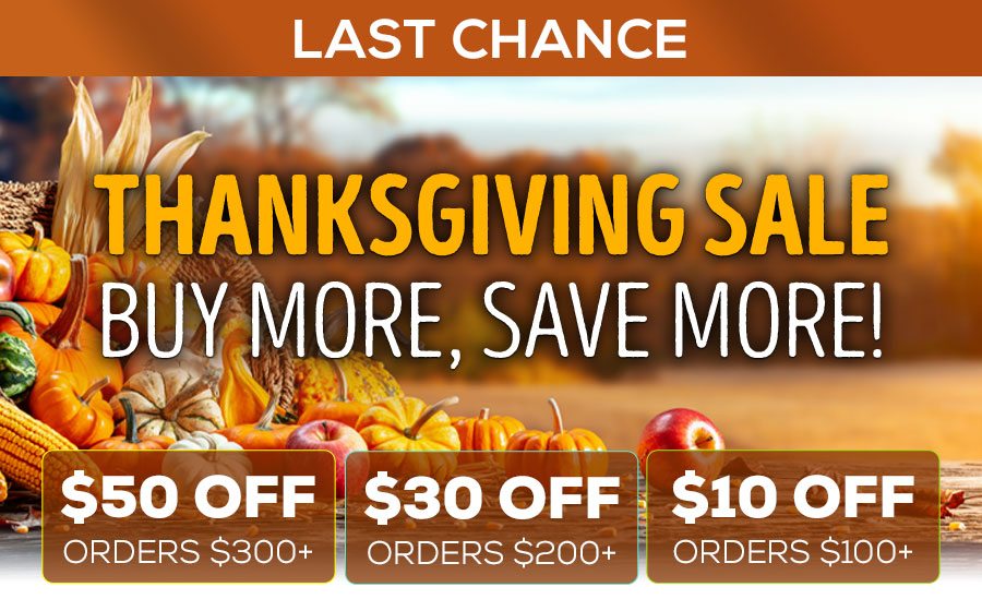 Thanksgiving Sale