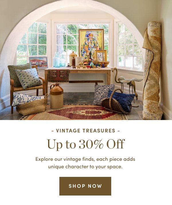 Shop Up to 30 Percent Off Vintage