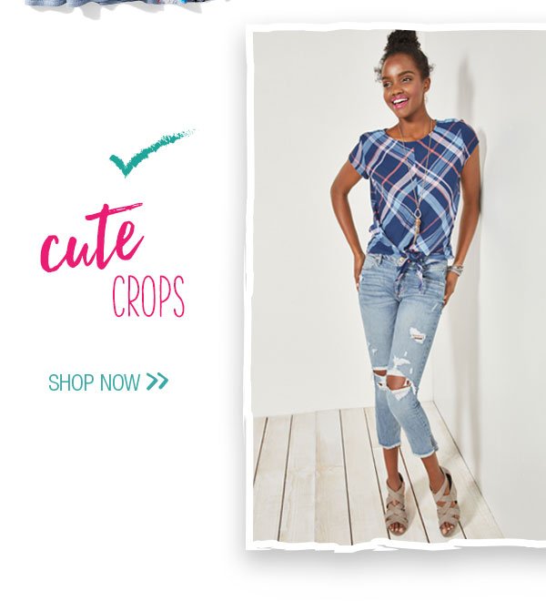 Cute crops. Shop now.