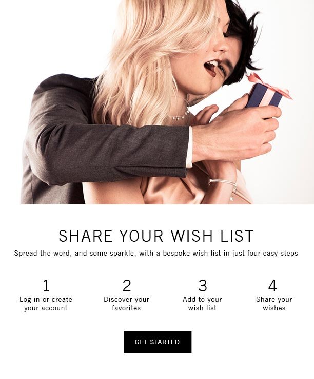 SHARE YOUR WISH LIST
