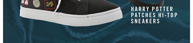 Harry Potter Patches Hi Top Sneakers