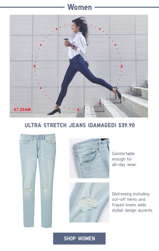 ULTRA STRETCH JEANS (DAMAGED) - SHOP NOW