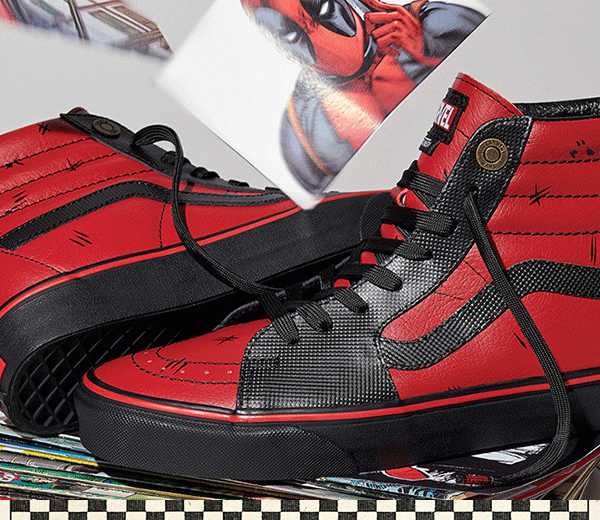 zumiez marvel vans