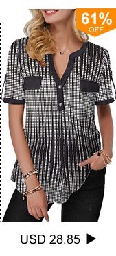 Button Detail Split Neck Half Sleeve Blouse