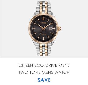 Citizen Eco-Drive Mens Two-Tone Mens Watch