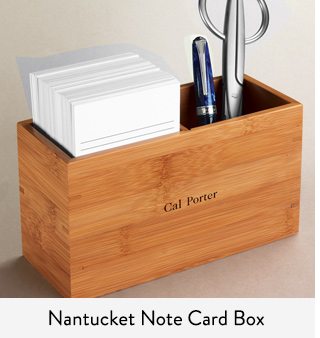 Shop Nantucket Note Card Box with Cards