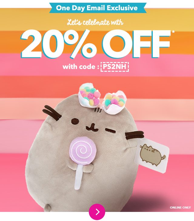 It S Pusheen S Birthday 20 Off Email Exclusive Claire S Email Archive - harry potter pusheen roblox