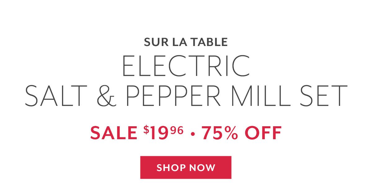 SLT Salt and Pepper Mill Set