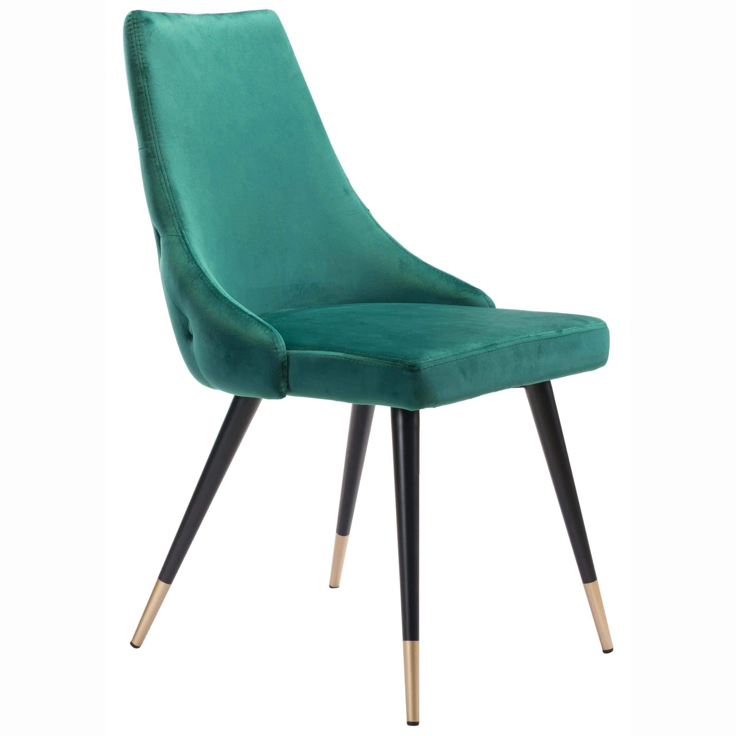 Piccolo Dining Chair, Green (Set of 2)