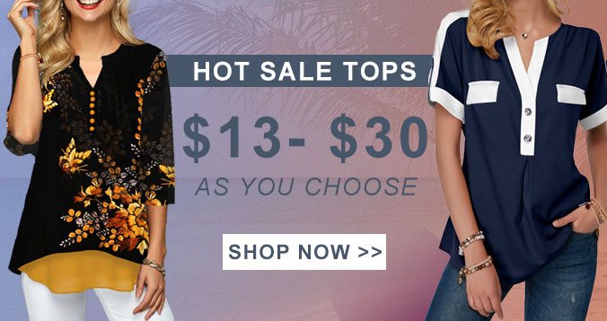 Hot sale tops