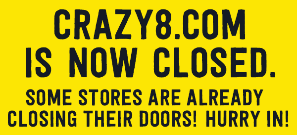 Crazy8.com is now closed