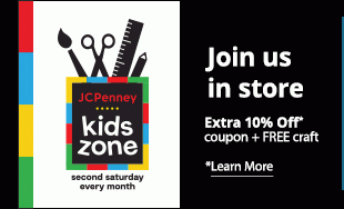 Join us in store. Extra 10% Off* coupon + FREE craft.