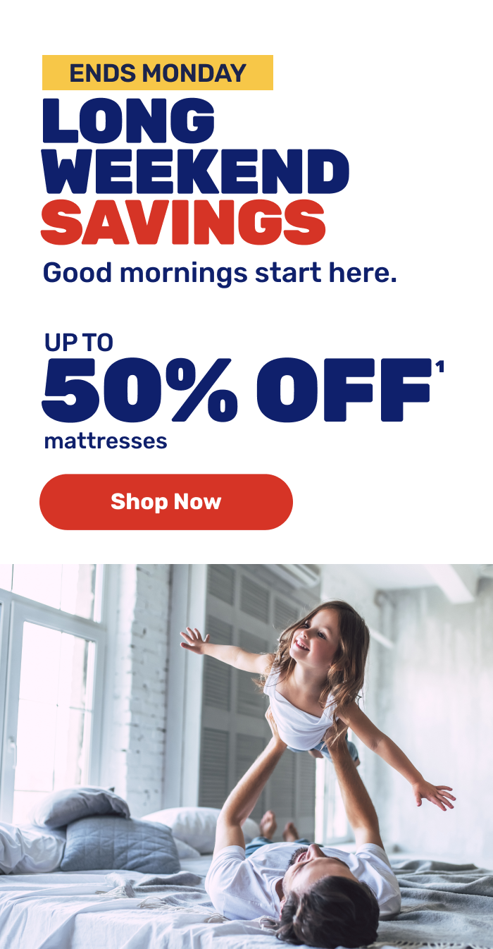 Long Weekend Savings - Up to 50% off