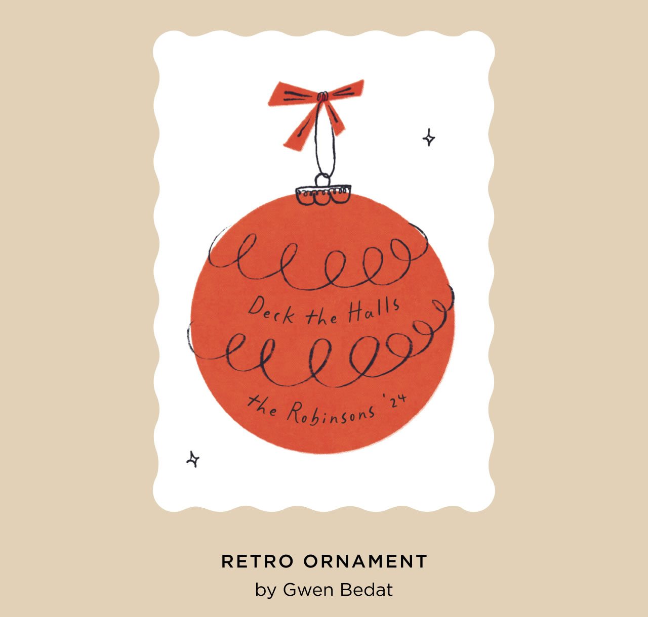 Retro Ornament