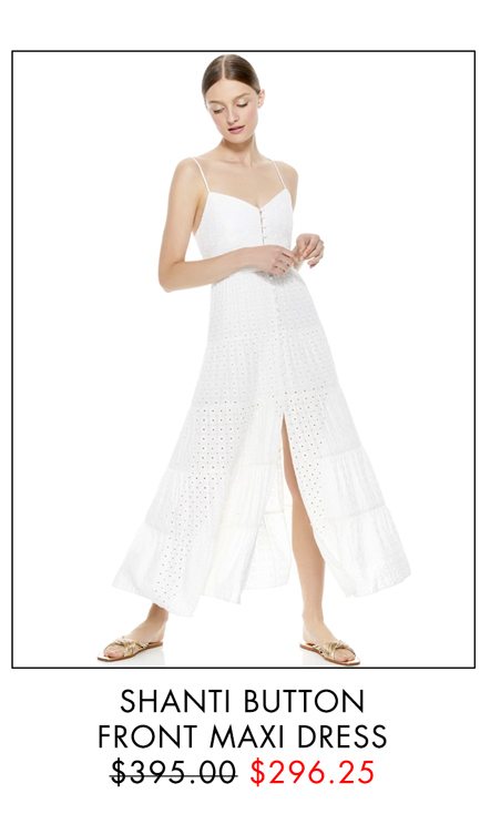 SHANTI BUTTON FRONT MAXI DRESS