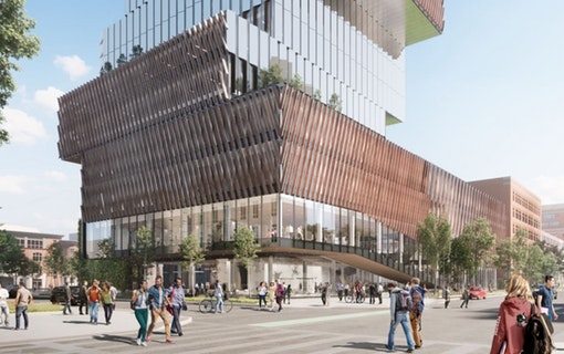 Boston University is building the city’s largest carbon-neutral, fossil fuel-free building