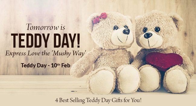 today is teddy day tomorrow