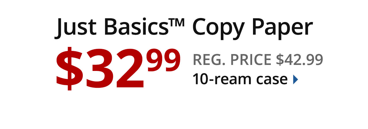 $32.99 Just Basics Case Paper