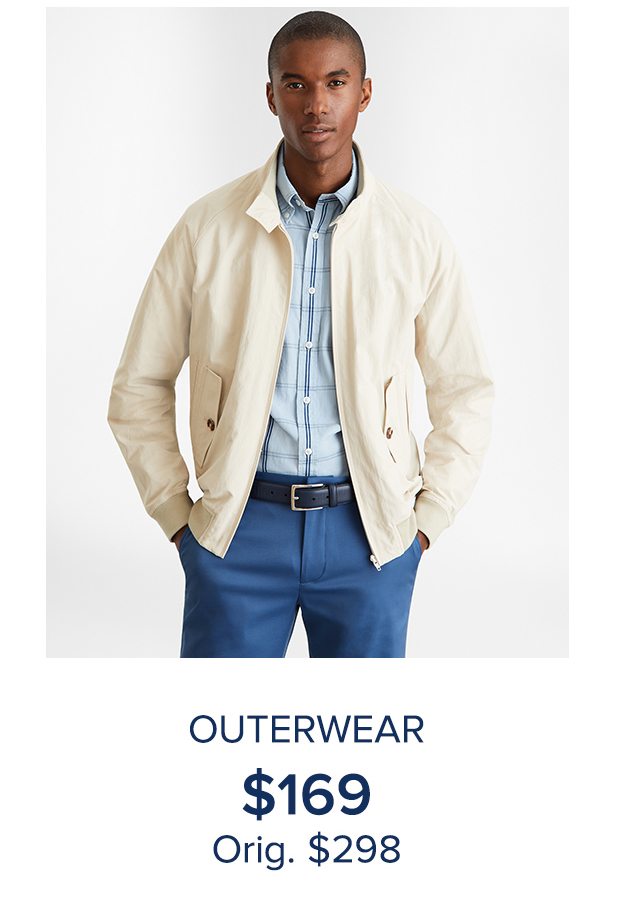 Outerwear $169 Orig. $298