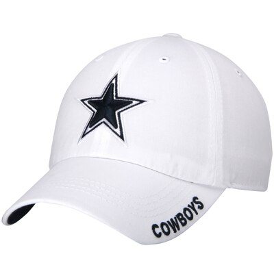 Dallas Cowboys White Slouch Hat